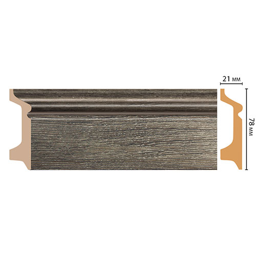 Плинтус Decomaster D122 D122-86