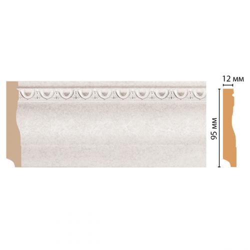 Плинтус Decomaster D153 ClassicLine 153-19D