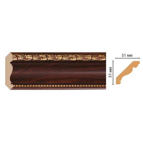 Плинтус Decomaster D153 GoldLine 153-1084 ДМ