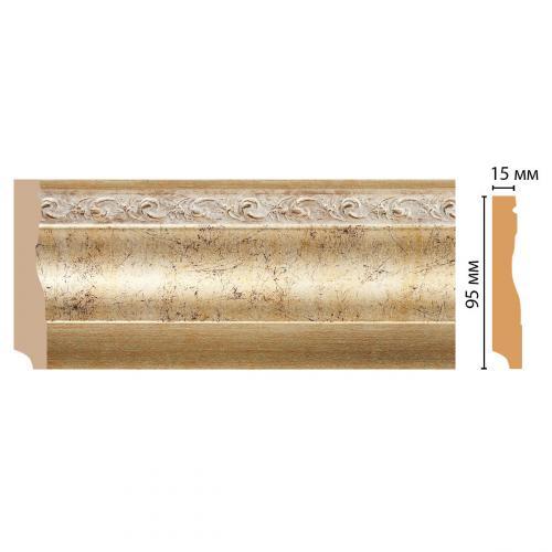 Плинтус Decomaster D153 GoldLine 153-553 ДМ
