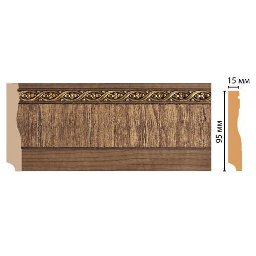 Плинтус Decomaster D153 WoodLine 153-3 ДМ