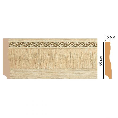 Плинтус Decomaster D153 WoodLine 153-5