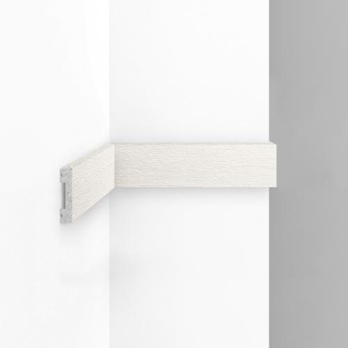 Плинтус Decomaster D162 D162-1070 ДМ Молдинг гладкий