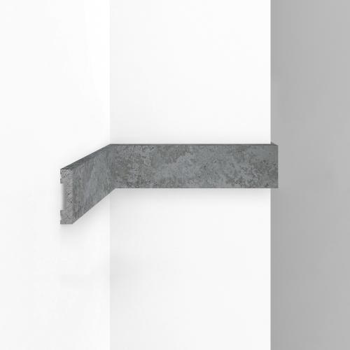 Плинтус Decomaster D162 D162-1629 ДМ Молдинг гладкий