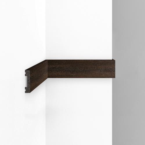 Плинтус Decomaster D162 D162-438 ДМ Молдинг гладкий