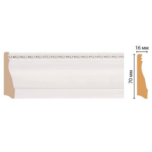 Плинтус Decomaster D193 ClassicLine 193-60 ДМ