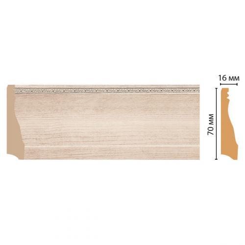 Плинтус Decomaster D193 WoodLine 193-13