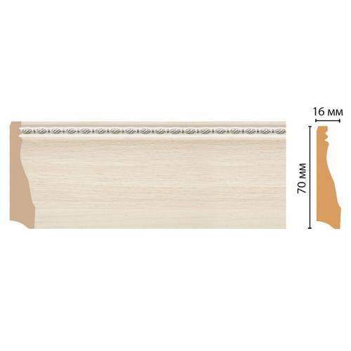 Плинтус Decomaster D193 WoodLine 193-14
