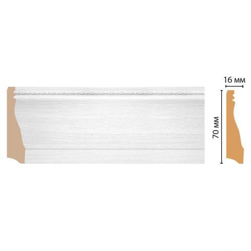 Плинтус Decomaster D193 WoodLine 193-16