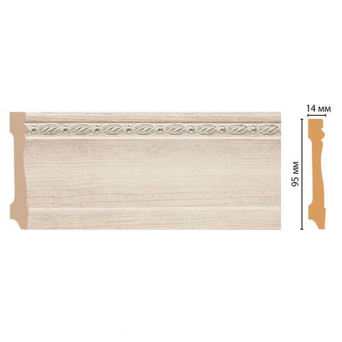 Плинтус Decomaster D195 WoodLine 195-13