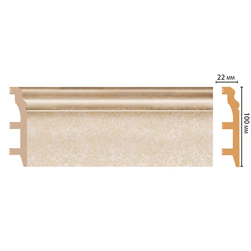 Плинтус Decomaster D232 D232-18D ДМ