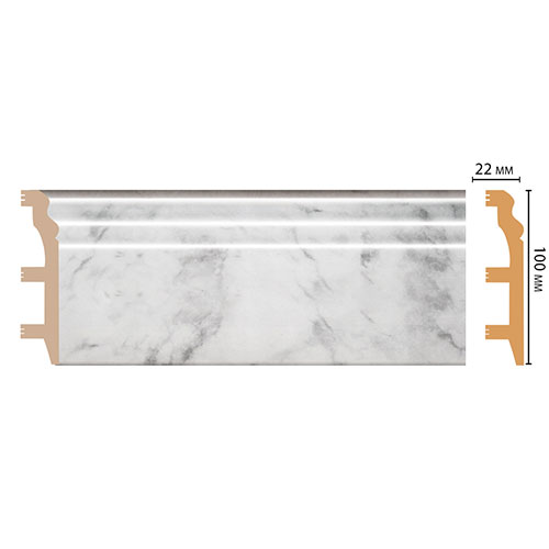 Плинтус Decomaster D232 D232-79 ДМ