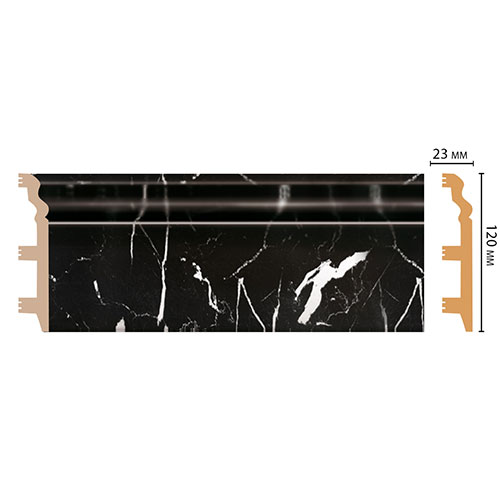 Плинтус Decomaster D233 D233-78