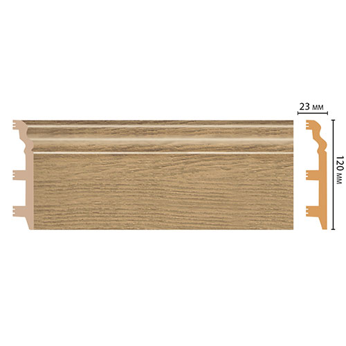 Плинтус Decomaster D233 D233-83
