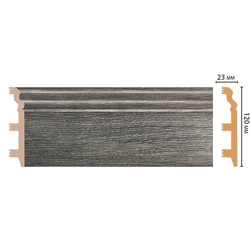 Плинтус Decomaster D233 D233-87