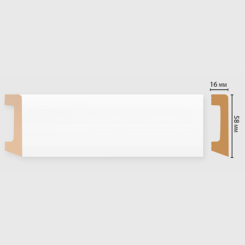 Плинтус Decomaster D234 D234-115 ДМ