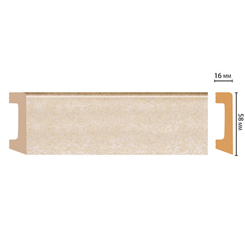 Плинтус Decomaster D234 D234-18D ДМ