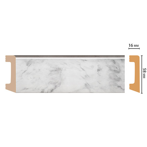 Плинтус Decomaster D234 D234-79 ДМ