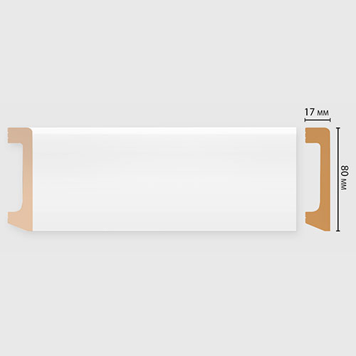 Плинтус Decomaster D235 D235-115 ДМ