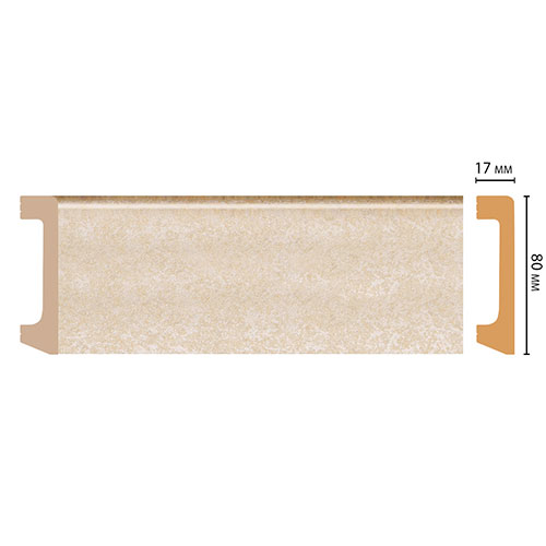 Плинтус Decomaster D235 D235-18D