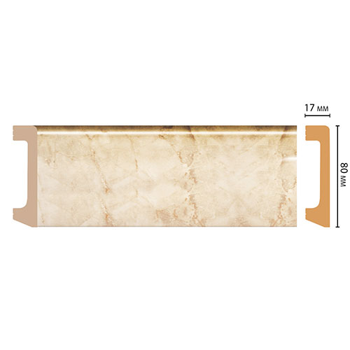 Плинтус Decomaster D235 D235-80