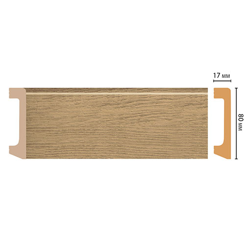 Плинтус Decomaster D235 D235-83