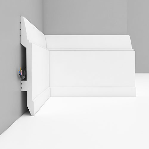 Плинтус Decomaster Дюропрофиль D104 ДМ