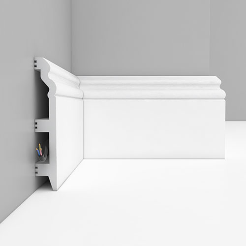 Плинтус Decomaster Дюропрофиль D233 ДМ