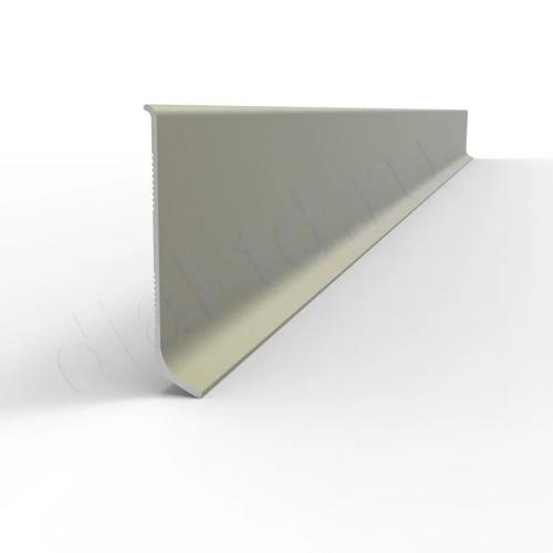 Плинтус Диал Напольный Алюминиевый 0033 Шампань 12x60 мм