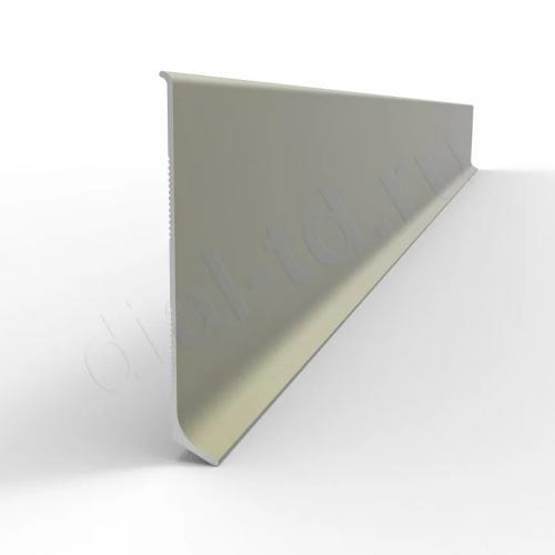 Плинтус Диал Напольный Алюминиевый 0034 Шампань 12x80 мм