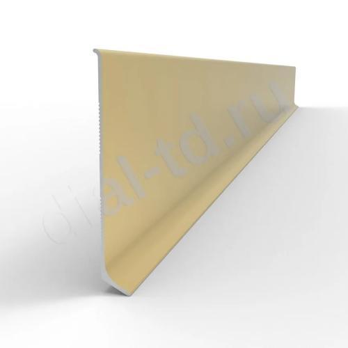 Плинтус Диал Напольный Алюминиевый 0034 Золото 12x80 мм
