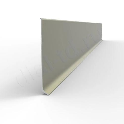 Плинтус Диал Напольный Алюминиевый 0035 Шампань 12x100 мм