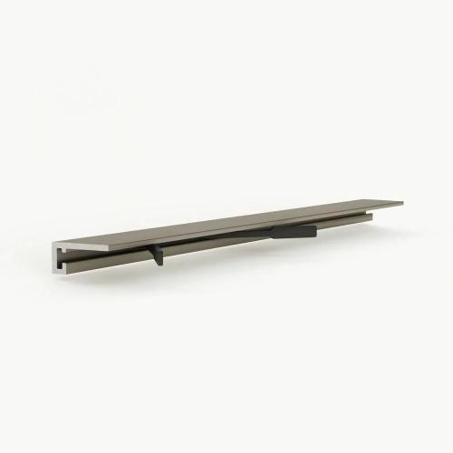 Плинтус Laconistiq Micro 15 classic Шампань анодированный