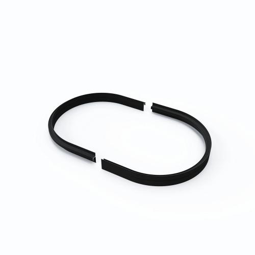 Плинтус Laconistiq Скрытый/Теневой плинтус для радиусных стен Теневой плинтус гибкий Light