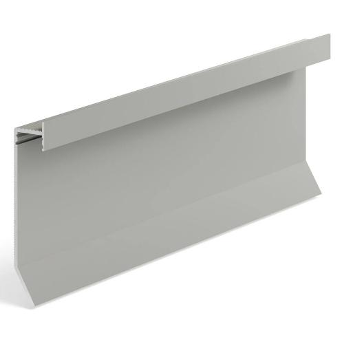 Плинтус Laconistiq Теневой плинтус Novel max Серебряный