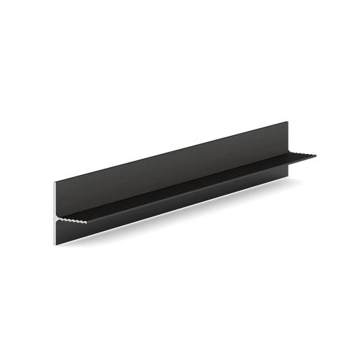 Плинтус Laconistiq Теневой плинтус Reverse для панелей и керамогранита Чёрный