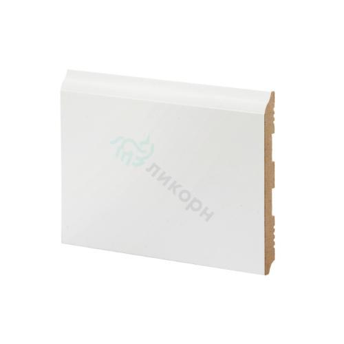 Плинтус Ликорн Напольный Белый К-18 133х12 мм