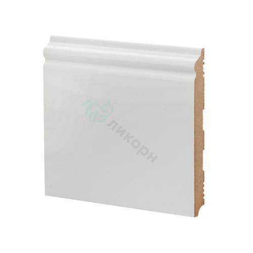 Плинтус Ликорн Напольный Белый К-21 165х16 мм