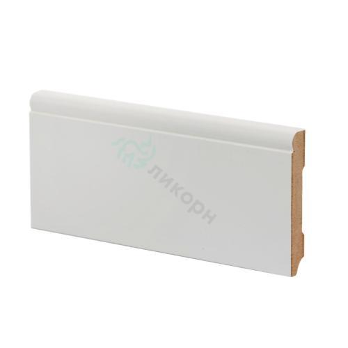 Плинтус Ликорн Напольный Белый К-22 82х12 мм