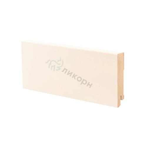 Плинтус Ликорн Напольный Цветной К-06 Кремовый 80х16 мм