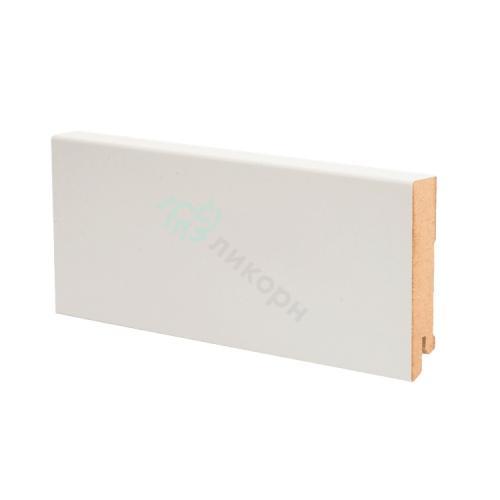 Плинтус Ликорн Напольный Цветной К-06 Светло-серый 80х16 мм