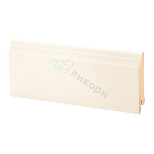 Плинтус Ликорн Напольный Цветной К-26 Кремовый 80х16 мм