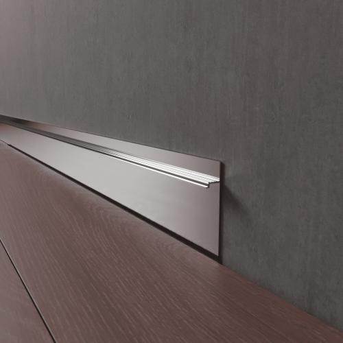 Плинтус Luxury Wood Decor скрытый Скрытый плинтус без покрытия 60мм