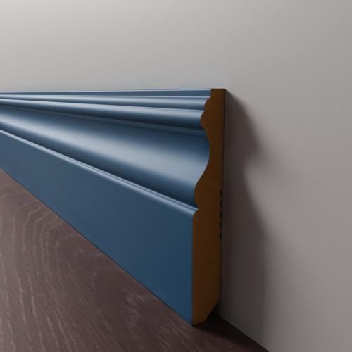 Плинтус Luxury Wood Decor напольный МДФ Айдахо Цветной, эмаль RAL/NCS