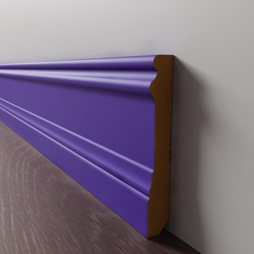 Плинтус Luxury Wood Decor напольный МДФ Колорадо Цветной, эмаль RAL/NCS