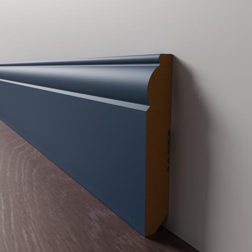 Плинтус Luxury Wood Decor напольный МДФ Вашингтон Цветной, эмаль RAL/NCS