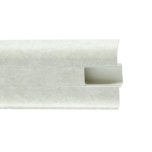 Плинтус Royce 58 мм 860 Белый Кварц