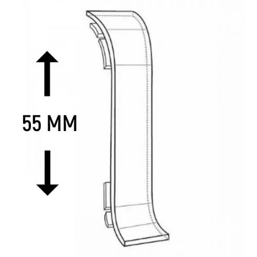 Плинтус  Соединитель Royce 55 мм