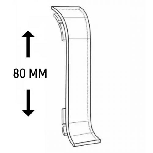 Плинтус  Соединитель Royce 80 мм
