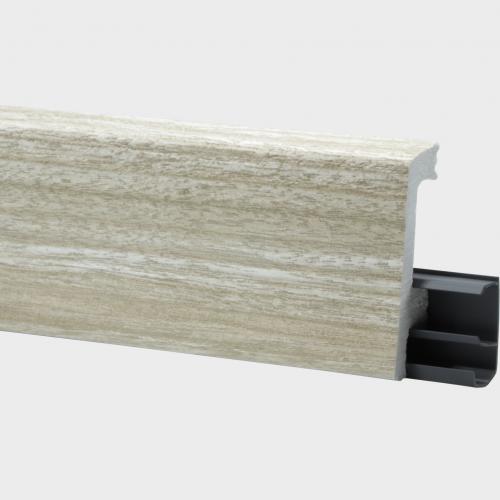 Плинтус Winart Pro HDPS Quadro 80 Pro Ясень северный